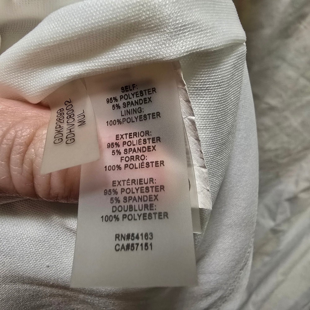 Guess Los Angeles Floral Print Apron Halter Sleeveless Mini Dress 2 Bodycon - Picture 6 of 11